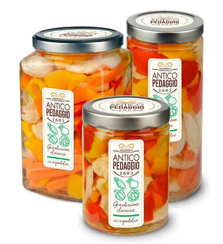 ANTIPASTO giardiniera in agrodolce